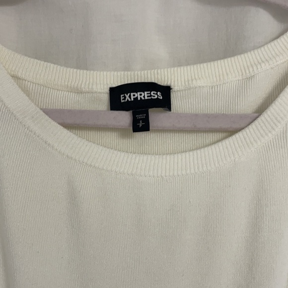 Express white sweater - Picture 6 of 7